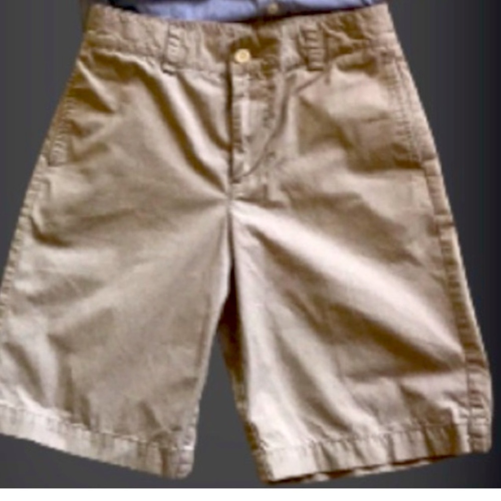 Vineyard Vines boys 10 cotton khaki shorts